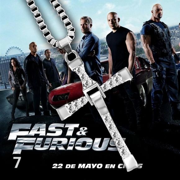 Furious Dominic Toretto cross necklace - Picture 7 of 8